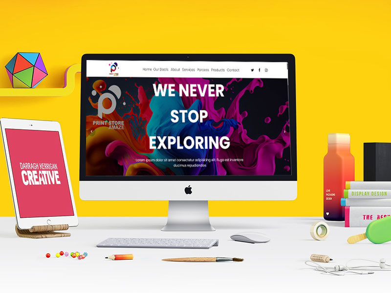 Print Amaze Website